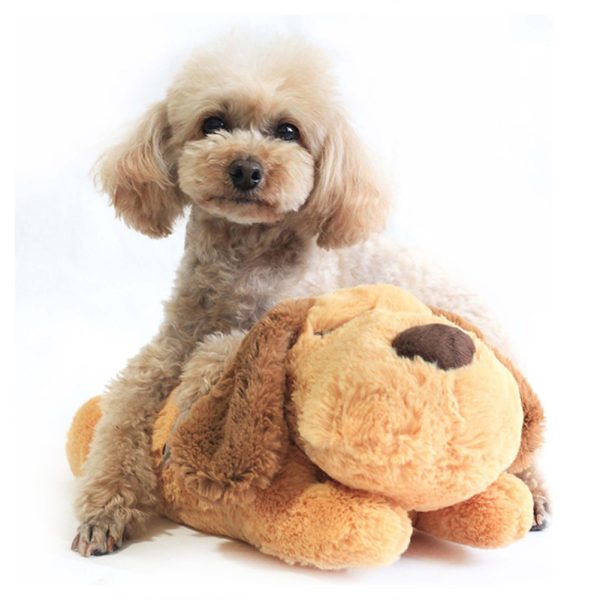 Plush Heartbeat Puppy Toy Snuggle - Image 9