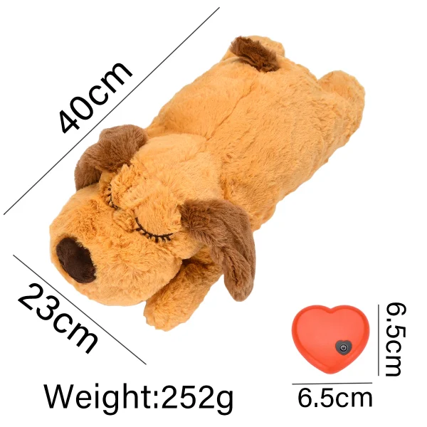 Plush Heartbeat Puppy Toy Snuggle - Image 6